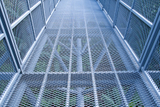 Heavy duty walkway expanded metal mesh for platforms