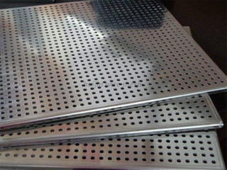 Round hole carbon steel perforated sheet