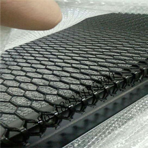 черное порошковое покрытие алюминиевая расширенная сетка