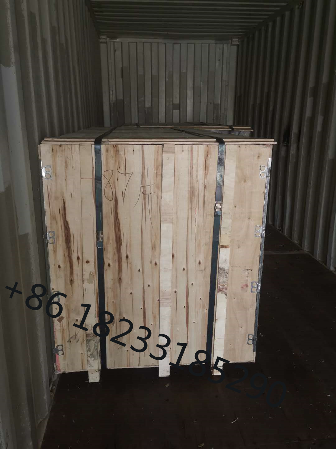 ambalare cutie din lemn pentru plasă metalică perforată